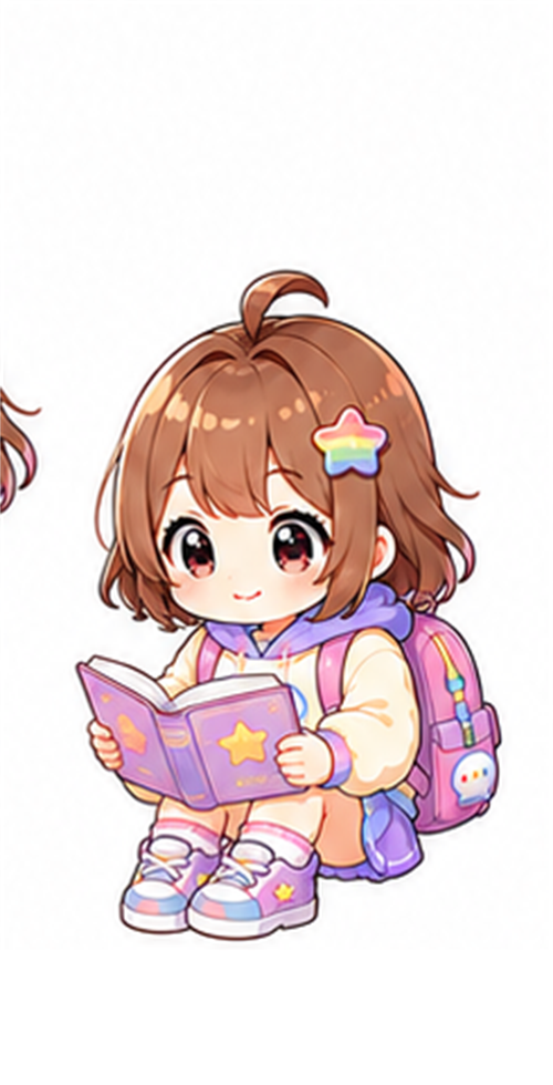 まなぶちゃんがGitHubとCodexの作業ルールを学んでいるイラスト